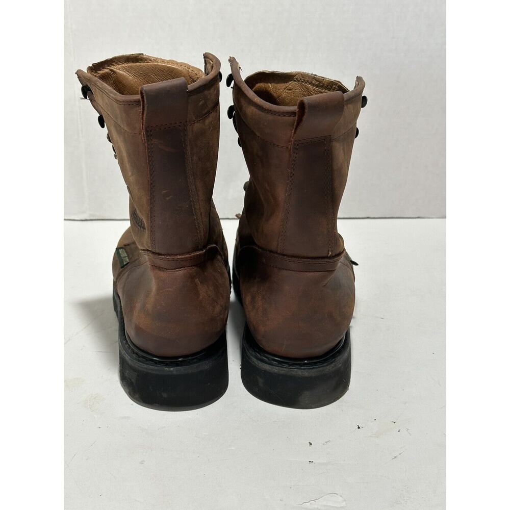 Silver Bull Mens Work boots leather waterproof oil resistance Sz men 8.5 - w 9.5 - Picture 4 of 11